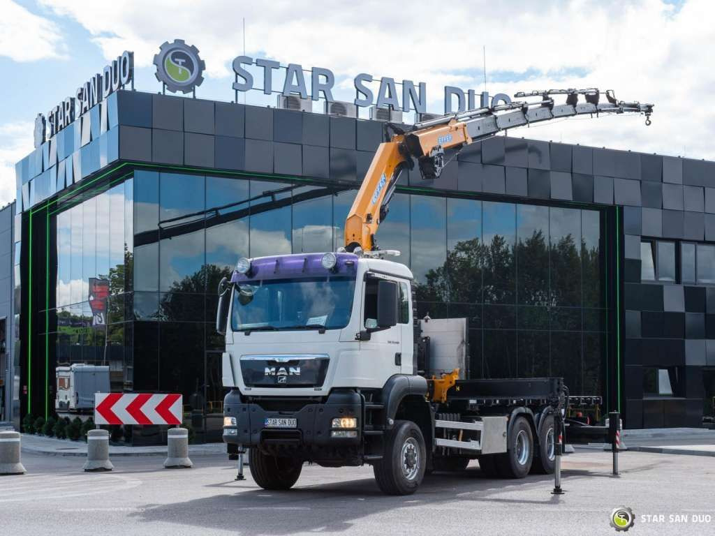 MAN  TGS 33.400 6x6 BL EFFER 315/8S  HDS Crane 2019 - Kravas auto ar manipulatoru: foto 2 MAN  TGS 33.400 6x6 BL EFFER 315/8S  HDS Crane 2019 - Kravas auto ar manipulatoru: foto 2