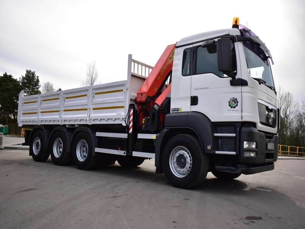 MAN TGS 35.400 8X4 PALFINGER PK 33002 CRANE KIPPER - Kravas automašīna pašizgāzējs: foto 3 MAN TGS 35.400 8X4 PALFINGER PK 33002 CRANE KIPPER - Kravas automašīna pašizgāzējs: foto 3