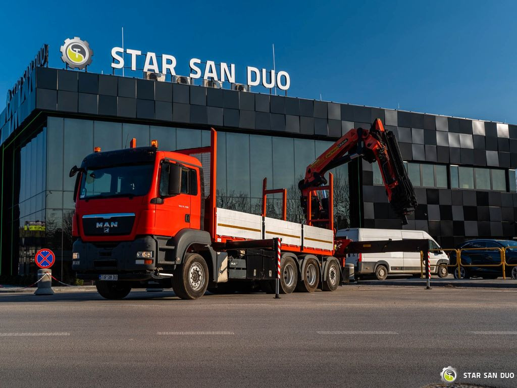 MAN TGS 35.400 PALFINGER PK 44002 WINCH TRIDEM KRAN - Kravas auto ar manipulatoru, Bortu kravas automašīna/ Platforma: foto 5 MAN TGS 35.400 PALFINGER PK 44002 WINCH TRIDEM KRAN - Kravas auto ar manipulatoru, Bortu kravas automašīna/ Platforma: foto 5