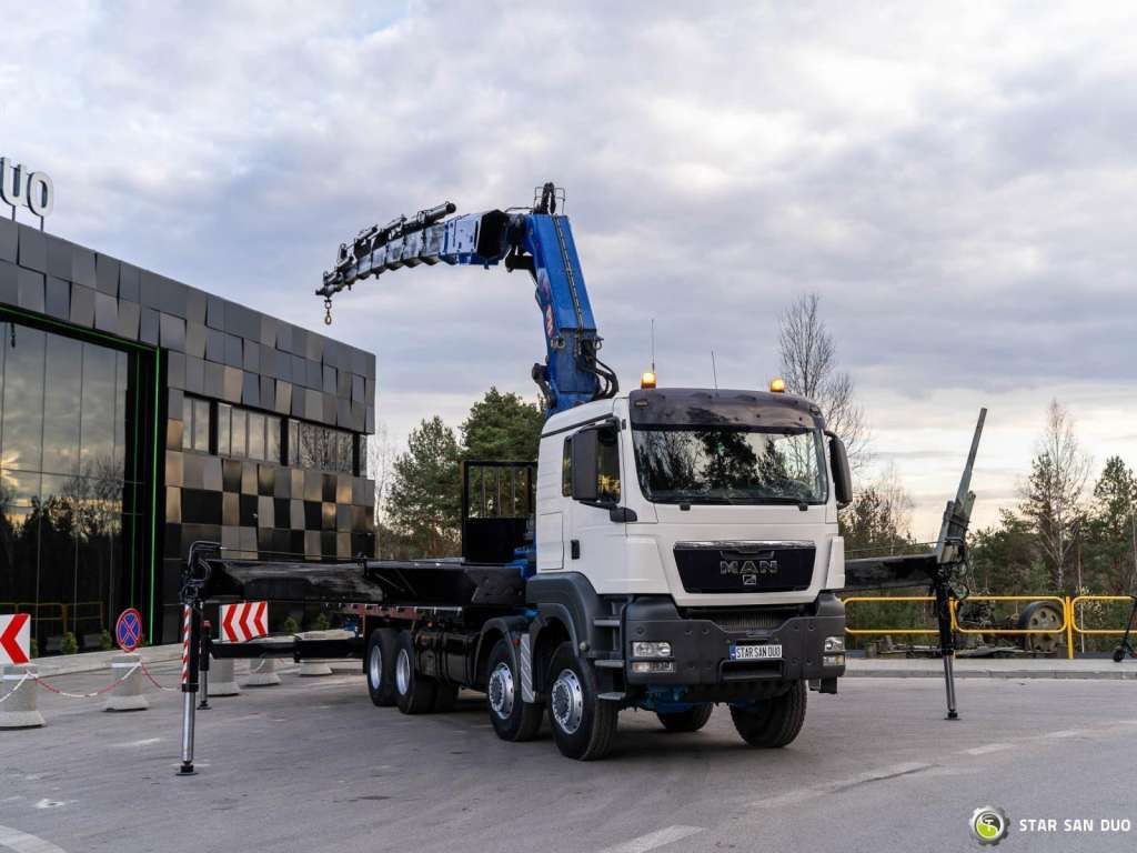 MAN TGS 41.480 8x8 PM 85SP HDS Crane - Kravas auto ar manipulatoru: foto 3 MAN TGS 41.480 8x8 PM 85SP HDS Crane - Kravas auto ar manipulatoru: foto 3