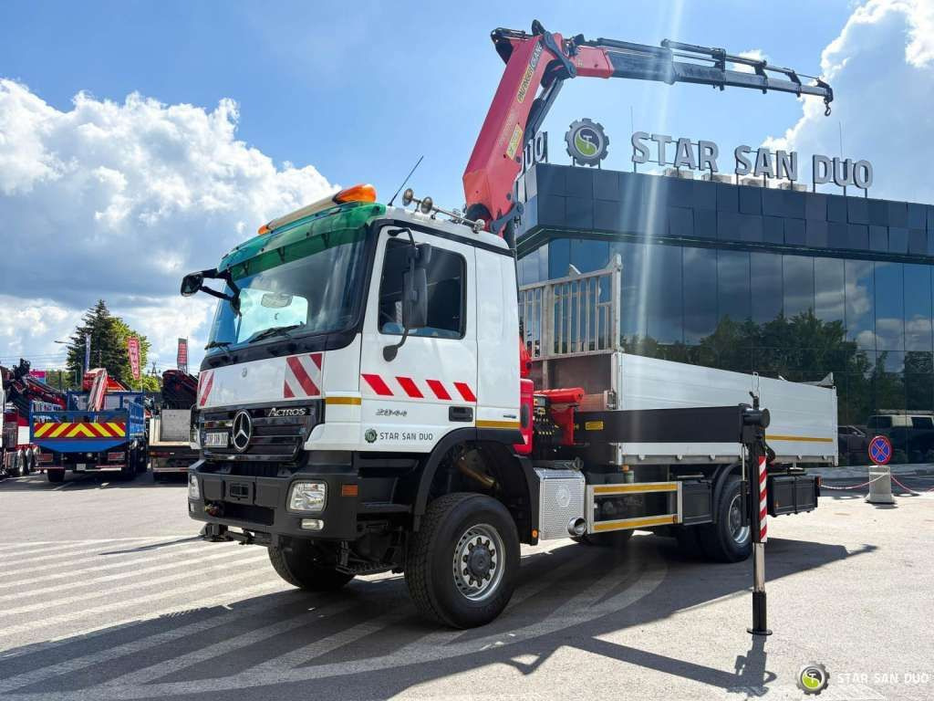 Mercedes-Benz ACTROS 2044A 4x4 Palfinger PK 20002 hds Crane - Kravas auto ar manipulatoru: foto 1 Mercedes-Benz ACTROS 2044A 4x4 Palfinger PK 20002 hds Crane - Kravas auto ar manipulatoru: foto 1