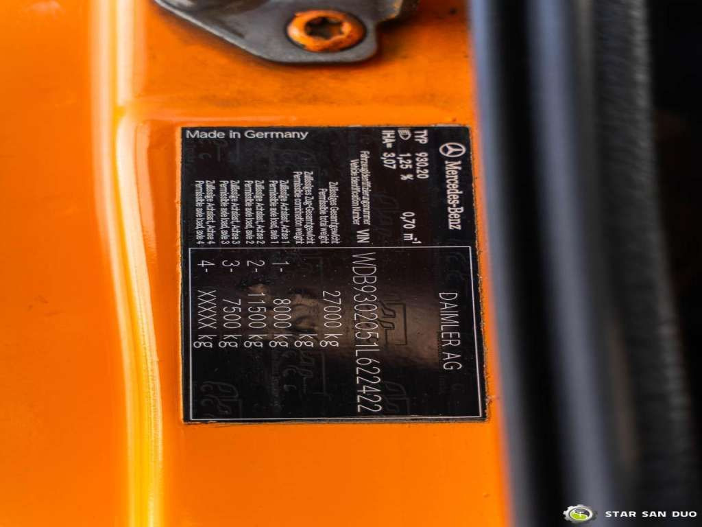 Kravas auto ar manipulatoru Mercedes-Benz ACTROS 2541 6x2 Palfinger PK 34002 Crane Winch: foto 12 Kravas auto ar manipulatoru Mercedes-Benz ACTROS 2541 6x2 Palfinger PK 34002 Crane Winch: foto 12