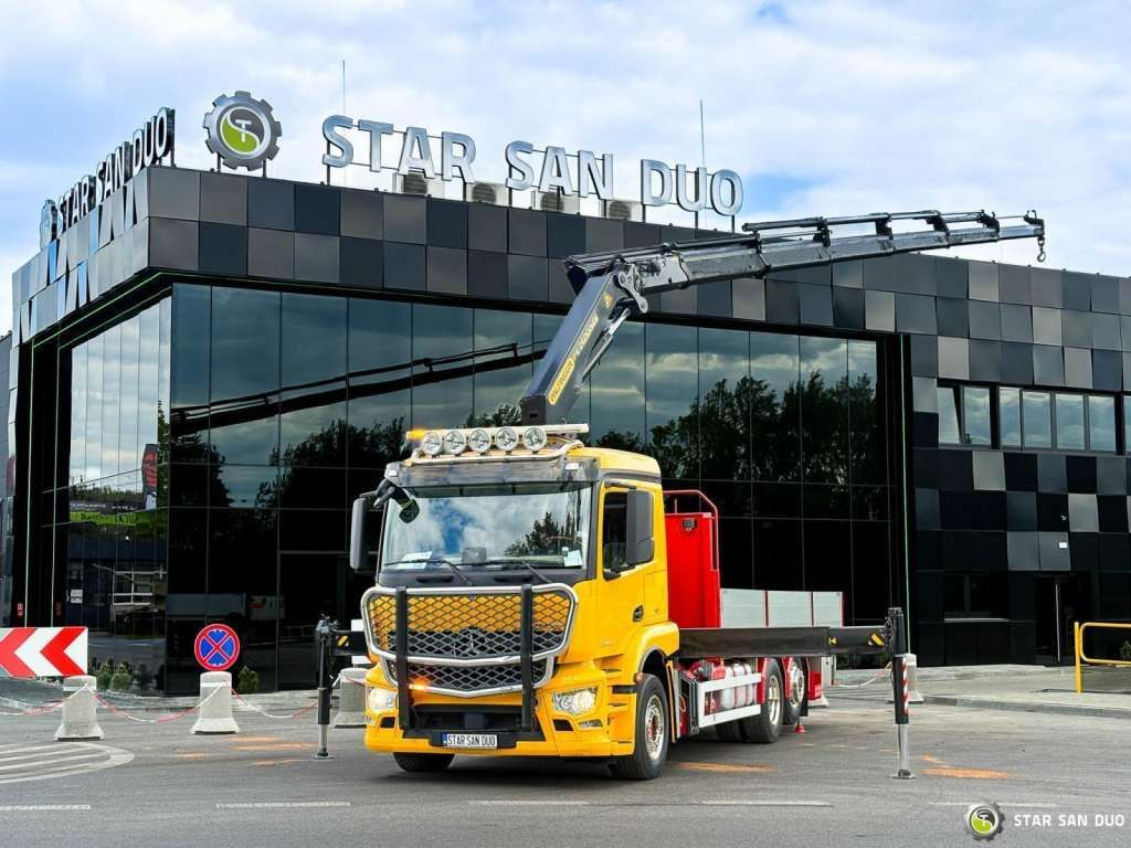 Mercedes-Benz ACTROS 2543 6x2 PalfingerPK 26002 EH Crane - Kravas auto ar manipulatoru: foto 1 Mercedes-Benz ACTROS 2543 6x2 PalfingerPK 26002 EH Crane - Kravas auto ar manipulatoru: foto 1