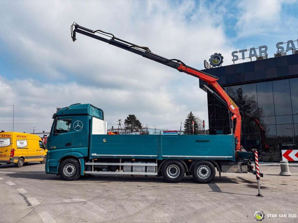 Mercedes-Benz ACTROS 2545 6x2 Palfinger PK 16001 HDS Crane Mercedes-Benz ACTROS 2545 6x2 Palfinger PK 16001 HDS Crane - Kravas auto ar manipulatoru, Bortu kravas automašīna/ Platforma: foto 4 Mercedes-Benz ACTROS 2545 6x2 Palfinger PK 16001 HDS Crane Mercedes-Benz ACTROS 2545 6x2 Palfinger PK 16001 HDS Crane - Kravas auto ar manipulatoru, Bortu kravas automašīna/ Platforma: foto 4
