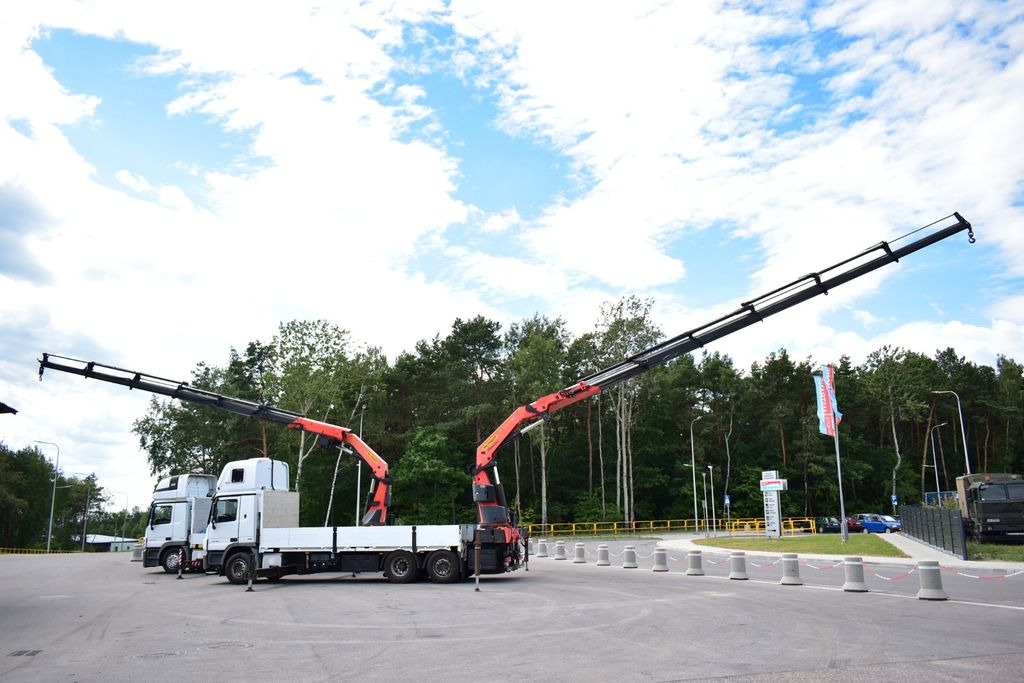 Kravas auto ar manipulatoru, Bortu kravas automašīna/ Platforma Mercedes-Benz ACTROS 2546 6x2 Palfinger PK 50002 EURO 5 Cran .: foto 14
