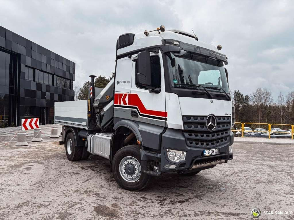 Mercedes-Benz  AROCS 1851 PALFINGER PK 20002 Crane Kran - Kravas auto ar manipulatoru: foto 5 Mercedes-Benz  AROCS 1851 PALFINGER PK 20002 Crane Kran - Kravas auto ar manipulatoru: foto 5
