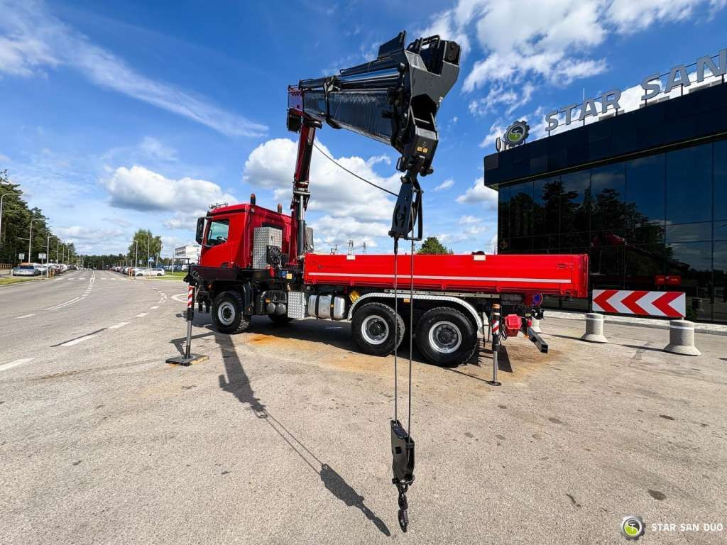 Mercedes-Benz AROCS 3345 6x6 HMF 3220 Winch Crane tipper - Kravas auto ar manipulatoru: foto 4 Mercedes-Benz AROCS 3345 6x6 HMF 3220 Winch Crane tipper - Kravas auto ar manipulatoru: foto 4