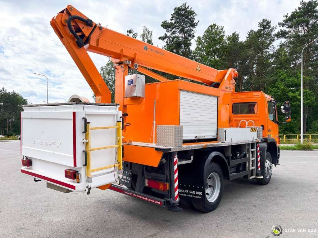 Mercedes-Benz ATEGO 4x4 1018 WUMAG WT 170 Platform Lift 17m - Autopacēlājs: foto 5 Mercedes-Benz ATEGO 4x4 1018 WUMAG WT 170 Platform Lift 17m - Autopacēlājs: foto 5