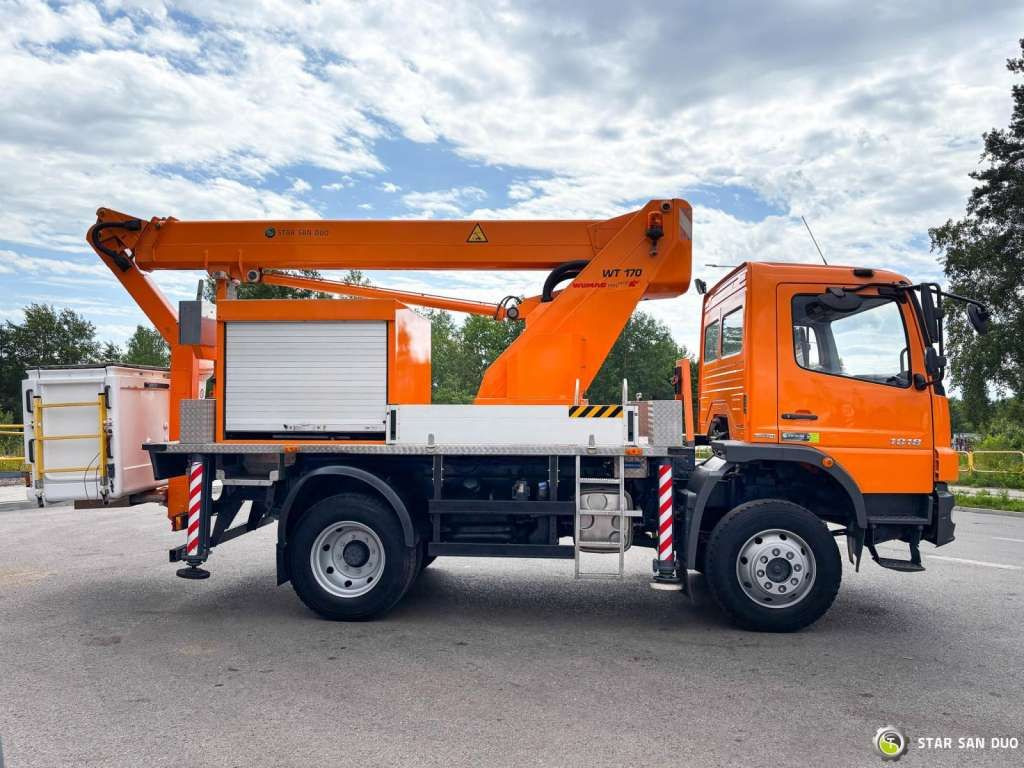 Mercedes-Benz ATEGO 4x4 1018 WUMAG WT 170 Platform Lift 17m - Autopacēlājs: foto 4 Mercedes-Benz ATEGO 4x4 1018 WUMAG WT 170 Platform Lift 17m - Autopacēlājs: foto 4