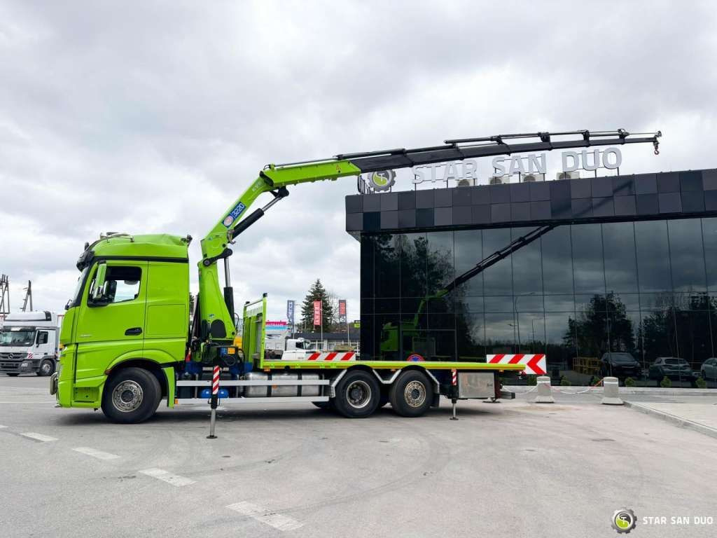 Mercedes-Benz Actros 6x2 HMF 3220 K7 Crane Mercedes-Benz Actros 6x2 HMF 3220 K7 Crane - Kravas auto ar manipulatoru, Bortu kravas automašīna/ Platforma: foto 3 Mercedes-Benz Actros 6x2 HMF 3220 K7 Crane Mercedes-Benz Actros 6x2 HMF 3220 K7 Crane - Kravas auto ar manipulatoru, Bortu kravas automašīna/ Platforma: foto 3