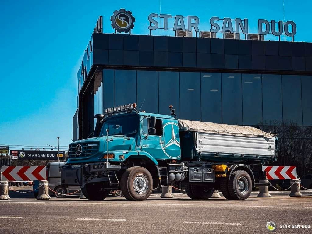 Mercedes-Benz Zetros 1833 4x4 Kipper Camper Chassis - Šasija kravas automašīna: foto 1 Mercedes-Benz Zetros 1833 4x4 Kipper Camper Chassis - Šasija kravas automašīna: foto 1