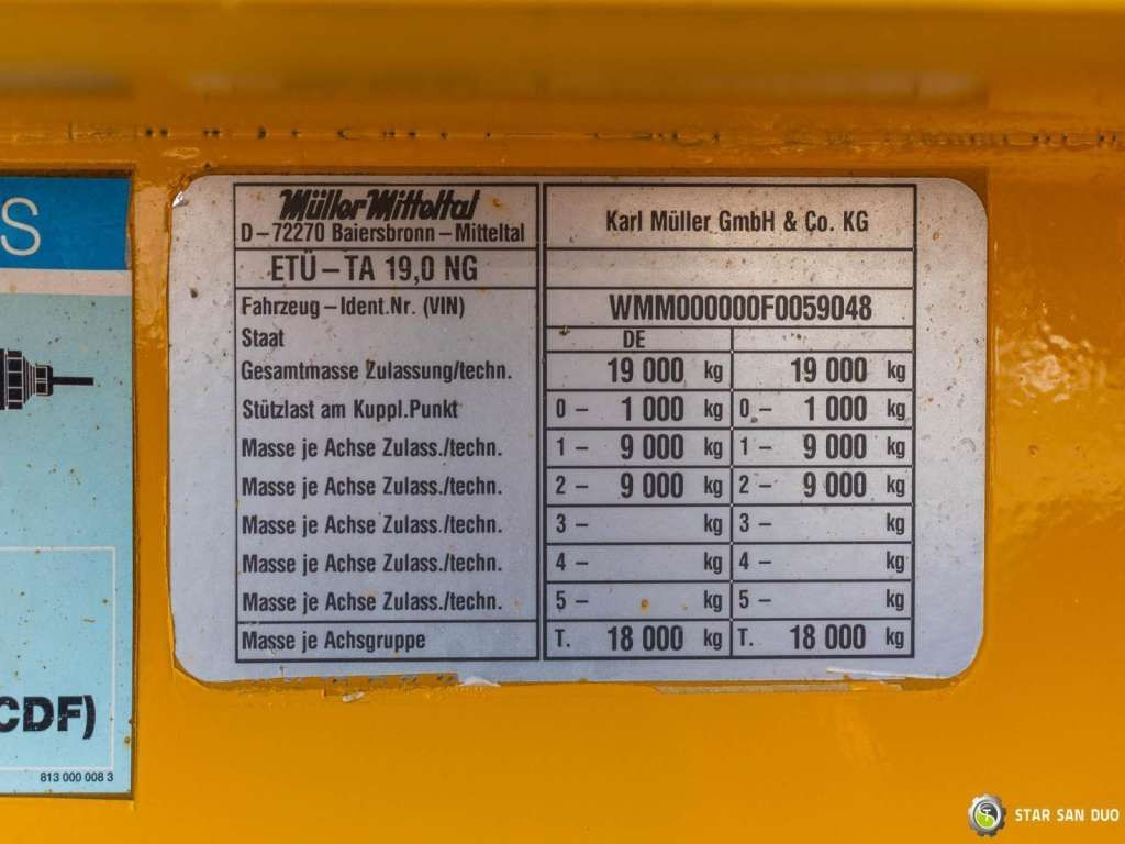 Jaunā Piekabe zema profila platforma Müller-Mitteltal TAL ETUE-TA Hydraulic Ramps: foto 23