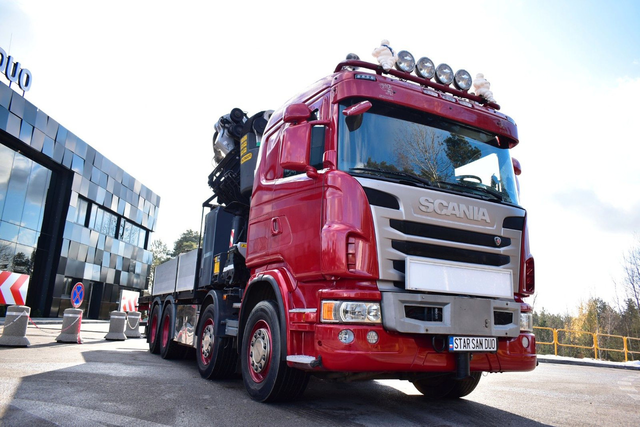 Scania G 480 8x4 PALFINGER PK 78002 SH CRANE KRAN - Kravas auto ar manipulatoru: foto 3 Scania G 480 8x4 PALFINGER PK 78002 SH CRANE KRAN - Kravas auto ar manipulatoru: foto 3