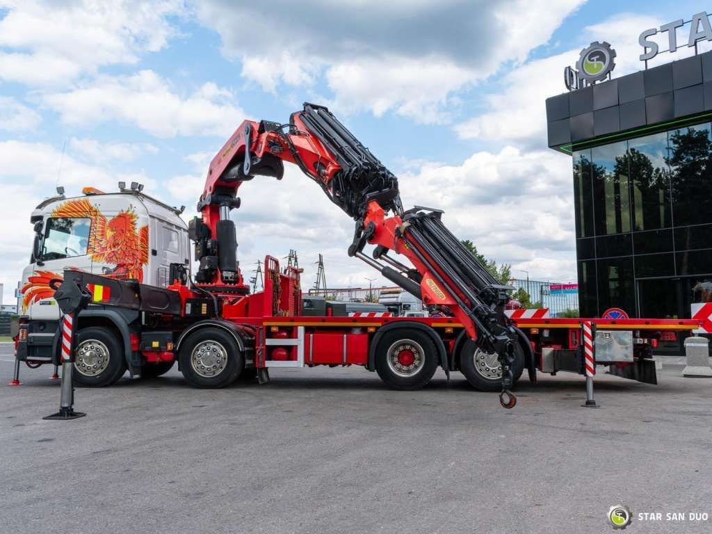Scania G450 8x2 PALFINGER PK 85002 Fly Jib Winch - Kravas auto ar manipulatoru: foto 4 Scania G450 8x2 PALFINGER PK 85002 Fly Jib Winch - Kravas auto ar manipulatoru: foto 4