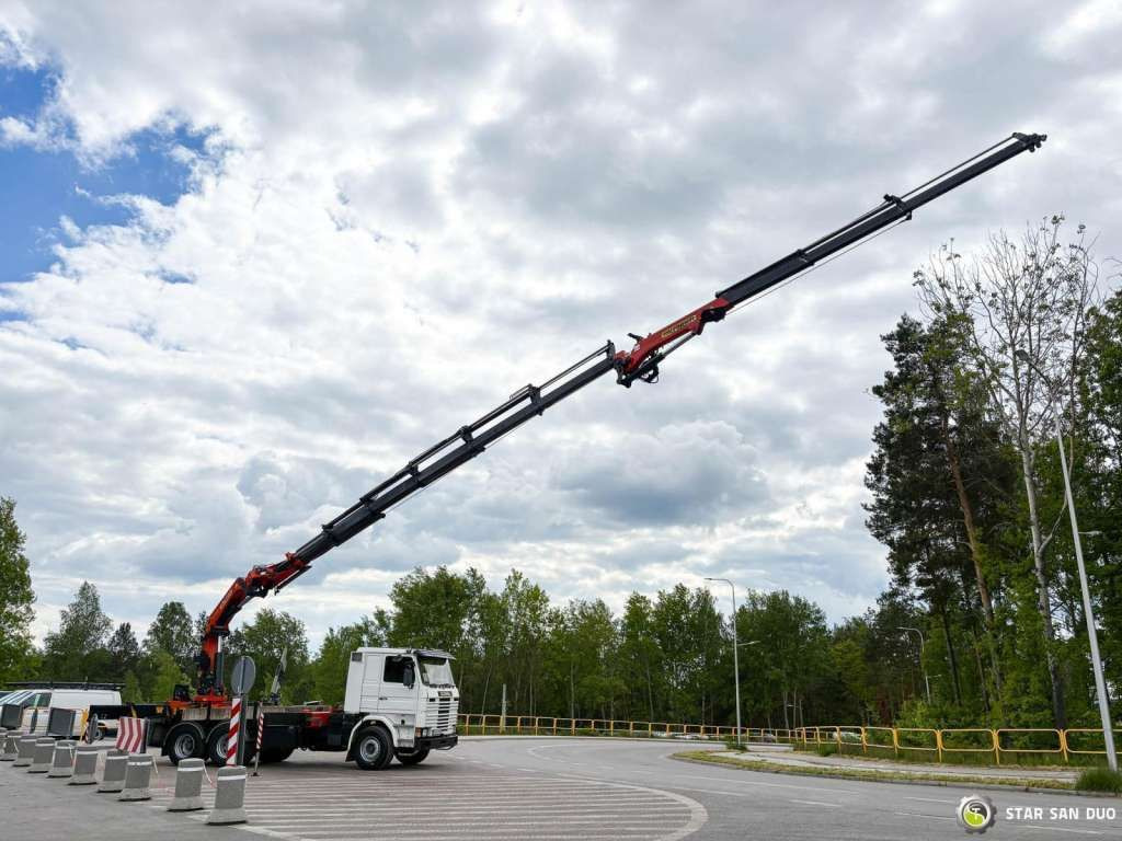 Scania R143 HL 6x2 PALFINGER PK44002 Crane Kran - Kravas auto ar manipulatoru: foto 2 Scania R143 HL 6x2 PALFINGER PK44002 Crane Kran - Kravas auto ar manipulatoru: foto 2