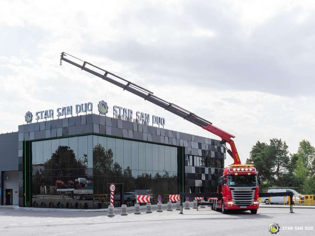 Scania  R450 8x4 Palfinger PK 65002 SH HDS Crane - Kravas auto ar manipulatoru: foto 3 Scania  R450 8x4 Palfinger PK 65002 SH HDS Crane - Kravas auto ar manipulatoru: foto 3