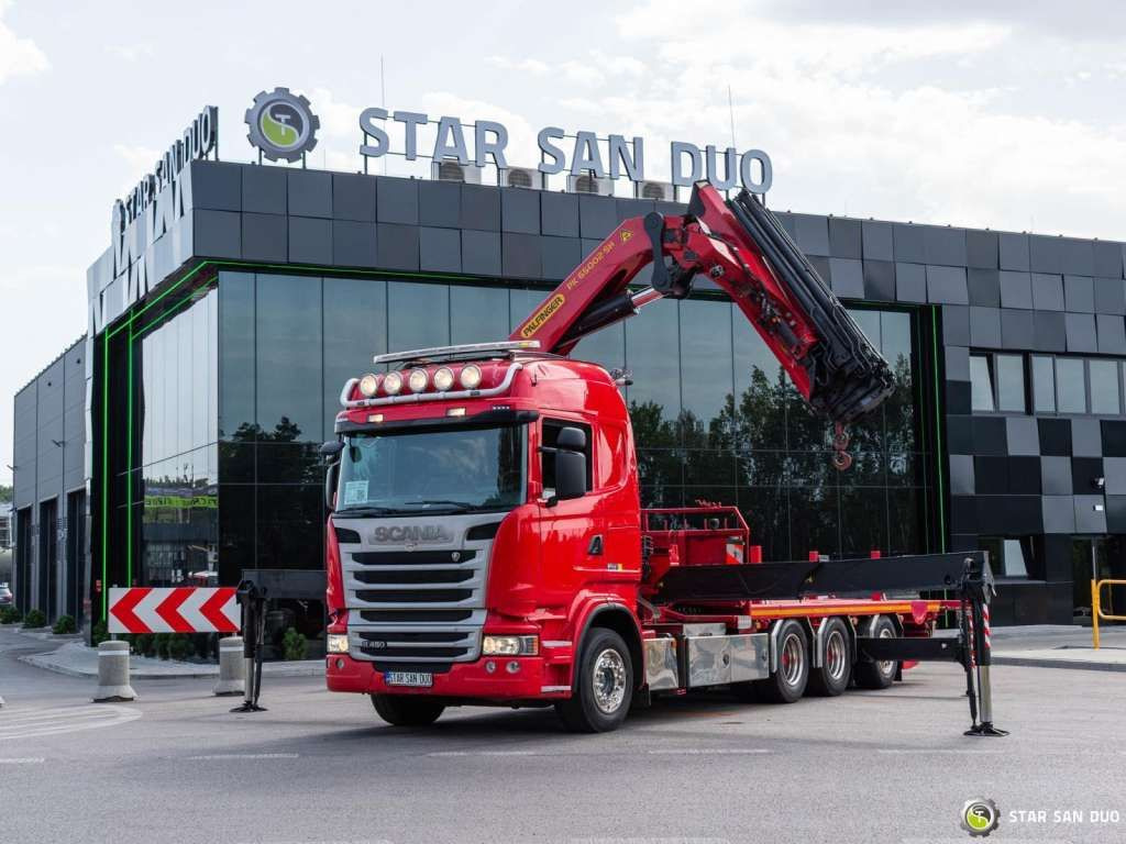 Scania  R450 8x4 Palfinger PK 65002 SH HDS Crane - Kravas auto ar manipulatoru: foto 5 Scania  R450 8x4 Palfinger PK 65002 SH HDS Crane - Kravas auto ar manipulatoru: foto 5