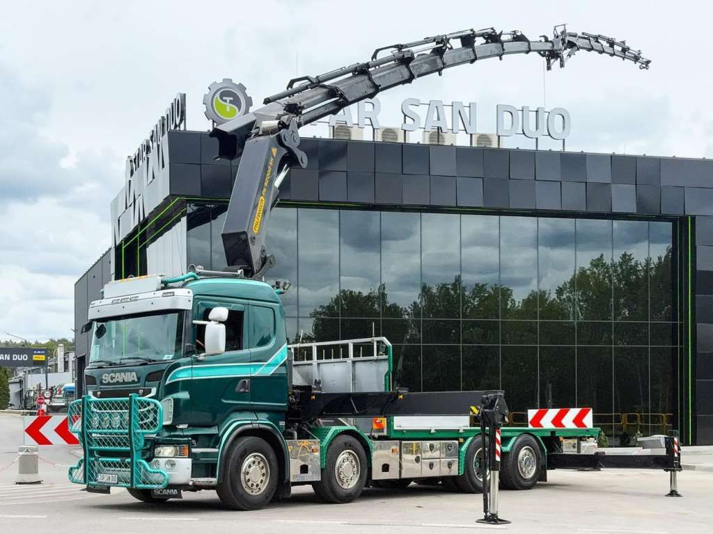 Scania R480 8x2 PALFINGER PK 92002 SH FLY JIB CRANE - Kravas auto ar manipulatoru: foto 5 Scania R480 8x2 PALFINGER PK 92002 SH FLY JIB CRANE - Kravas auto ar manipulatoru: foto 5