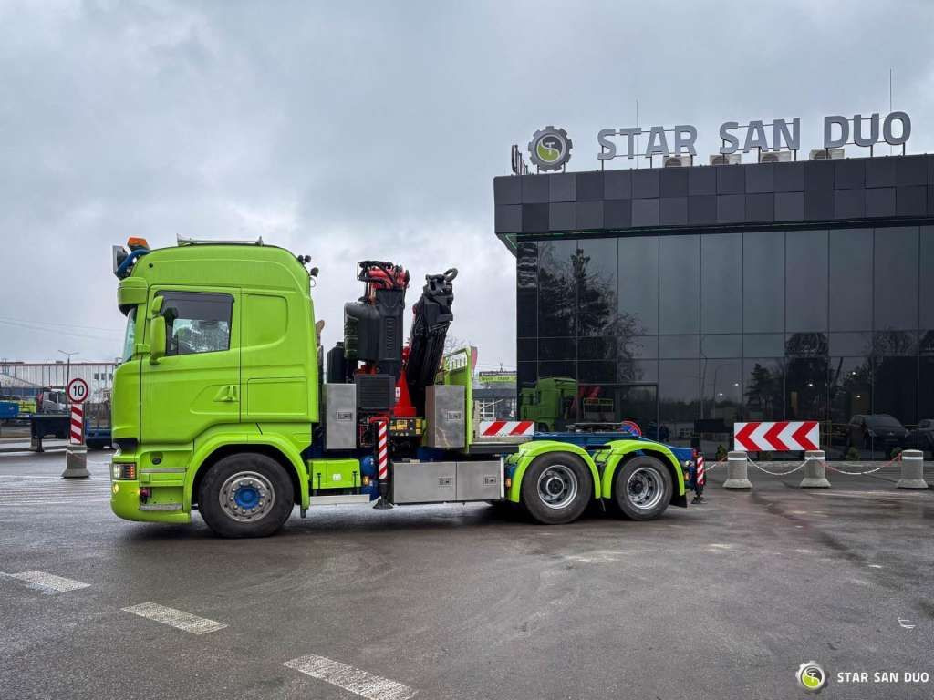 Scania R520 6x2 Fassi F485 Crane Kran Winch Euro 6 Scania R520 6x2 Fassi F485 Crane Kran Winch Euro 6 - Kravas auto ar manipulatoru, Vilcējs: foto 2 Scania R520 6x2 Fassi F485 Crane Kran Winch Euro 6 Scania R520 6x2 Fassi F485 Crane Kran Winch Euro 6 - Kravas auto ar manipulatoru, Vilcējs: foto 2