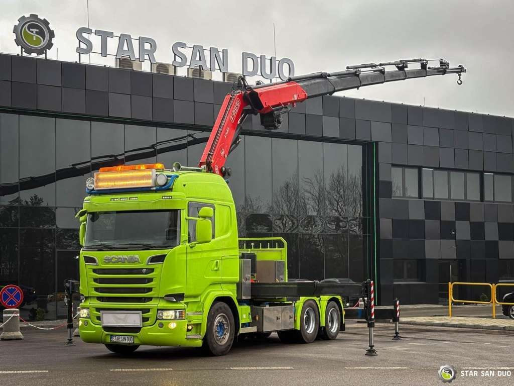 Scania R520 6x2 Fassi F485 Crane Kran Winch Euro 6 Scania R520 6x2 Fassi F485 Crane Kran Winch Euro 6 - Kravas auto ar manipulatoru, Vilcējs: foto 1 Scania R520 6x2 Fassi F485 Crane Kran Winch Euro 6 Scania R520 6x2 Fassi F485 Crane Kran Winch Euro 6 - Kravas auto ar manipulatoru, Vilcējs: foto 1