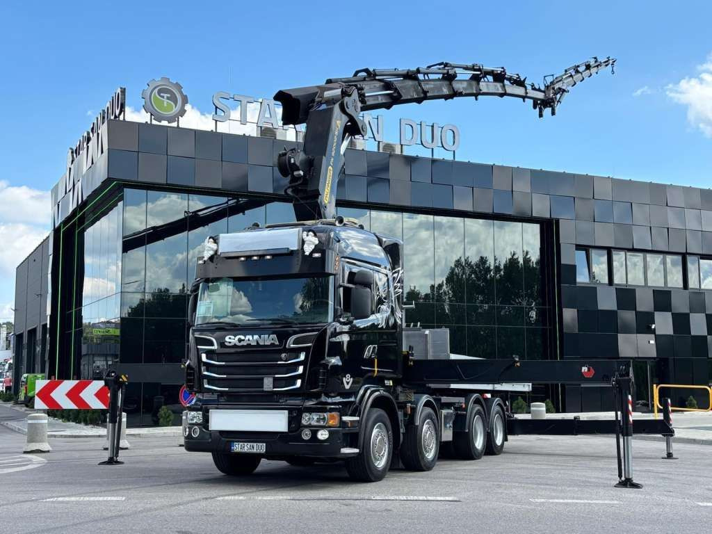 Scania  R560 8x2 PALFINGER PK 92002 SH Fly Jib Winch 5t - Kravas auto ar manipulatoru: foto 4 Scania  R560 8x2 PALFINGER PK 92002 SH Fly Jib Winch 5t - Kravas auto ar manipulatoru: foto 4