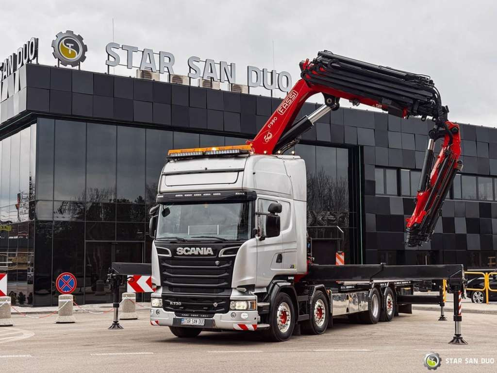 Scania R730 8x2 Fassi F990 Fly Jib 30m Crane Euro 6 - Kravas auto ar manipulatoru: foto 2 Scania R730 8x2 Fassi F990 Fly Jib 30m Crane Euro 6 - Kravas auto ar manipulatoru: foto 2