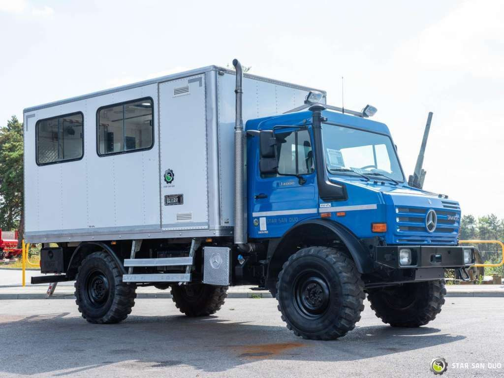 Unimog Mercedes-Benz Unimog U 4000 4x4 Camper Expeditio - Šasija kravas automašīna: foto 3 Unimog Mercedes-Benz Unimog U 4000 4x4 Camper Expeditio - Šasija kravas automašīna: foto 3