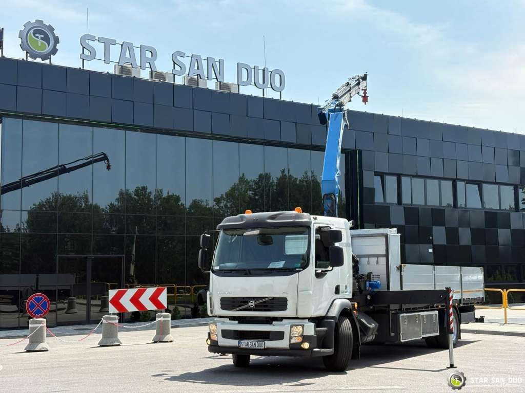 Volvo FE 240 4x2 HMF 1560 K3 HDS Rotator Crane Kran - Kravas auto ar manipulatoru: foto 5 Volvo FE 240 4x2 HMF 1560 K3 HDS Rotator Crane Kran - Kravas auto ar manipulatoru: foto 5