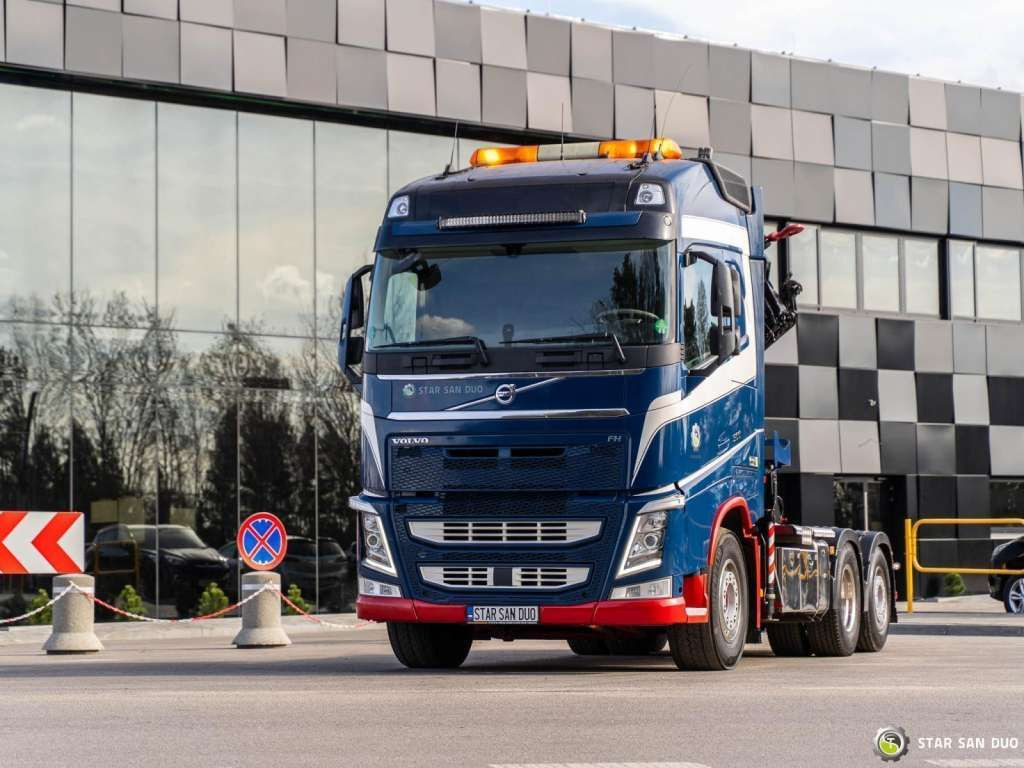Volvo FH 500 6x2 HMF 3220-K5 HDS Crane Euro 6 - Kravas auto ar manipulatoru, Vilcējs: foto 5 Volvo FH 500 6x2 HMF 3220-K5 HDS Crane Euro 6 - Kravas auto ar manipulatoru, Vilcējs: foto 5
