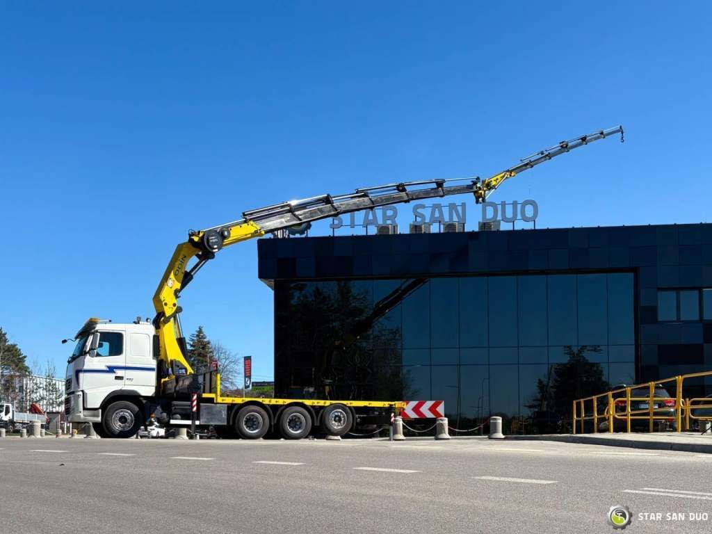 Volvo FH 520 8x4 HMF ODIN K6 EURO 5 FLY JIB Crane - Kravas auto ar manipulatoru: foto 3 Volvo FH 520 8x4 HMF ODIN K6 EURO 5 FLY JIB Crane - Kravas auto ar manipulatoru: foto 3