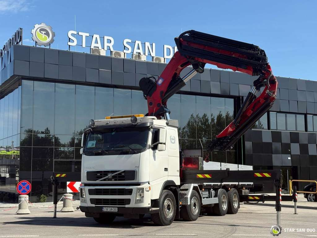 Volvo FH 520 8x4 HMF THOR K6 Fly Jib Euro 4 Winch - Kravas auto ar manipulatoru: foto 4 Volvo FH 520 8x4 HMF THOR K6 Fly Jib Euro 4 Winch - Kravas auto ar manipulatoru: foto 4