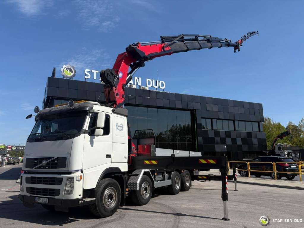 Volvo FH 520 8x4 HMF THOR K6 Fly Jib Euro 4 Winch - Kravas auto ar manipulatoru: foto 3 Volvo FH 520 8x4 HMF THOR K6 Fly Jib Euro 4 Winch - Kravas auto ar manipulatoru: foto 3
