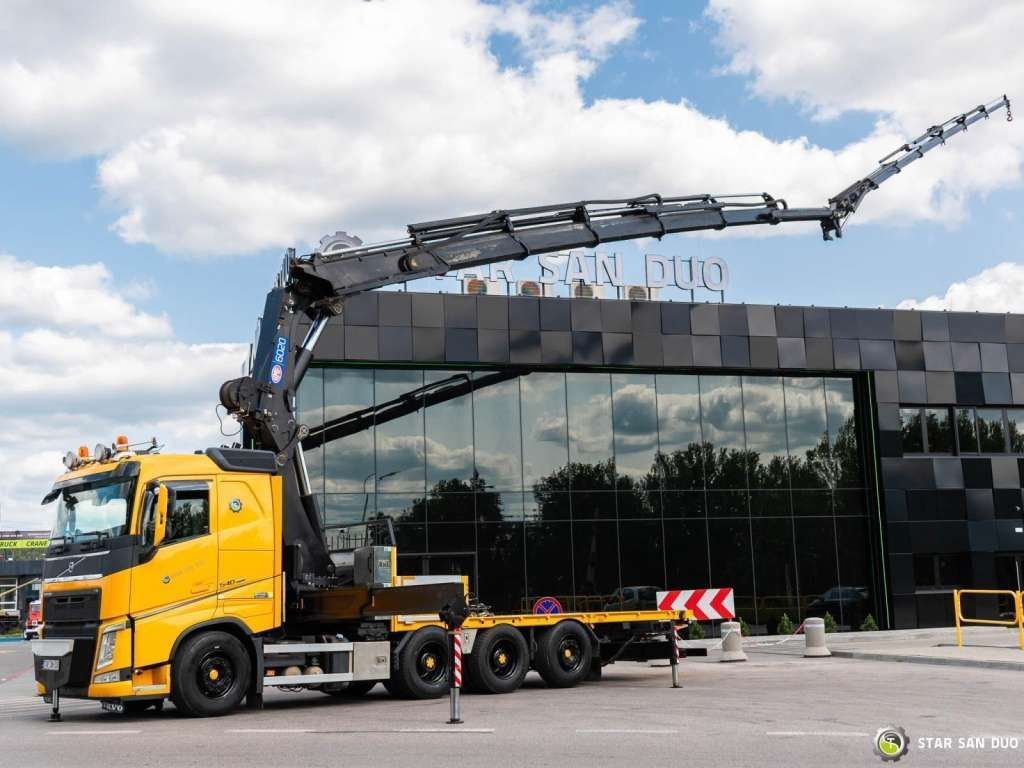 Volvo FH 540 8x4 HMF 6020 Fly Jib Winch - Kravas auto ar manipulatoru: foto 4 Volvo FH 540 8x4 HMF 6020 Fly Jib Winch - Kravas auto ar manipulatoru: foto 4