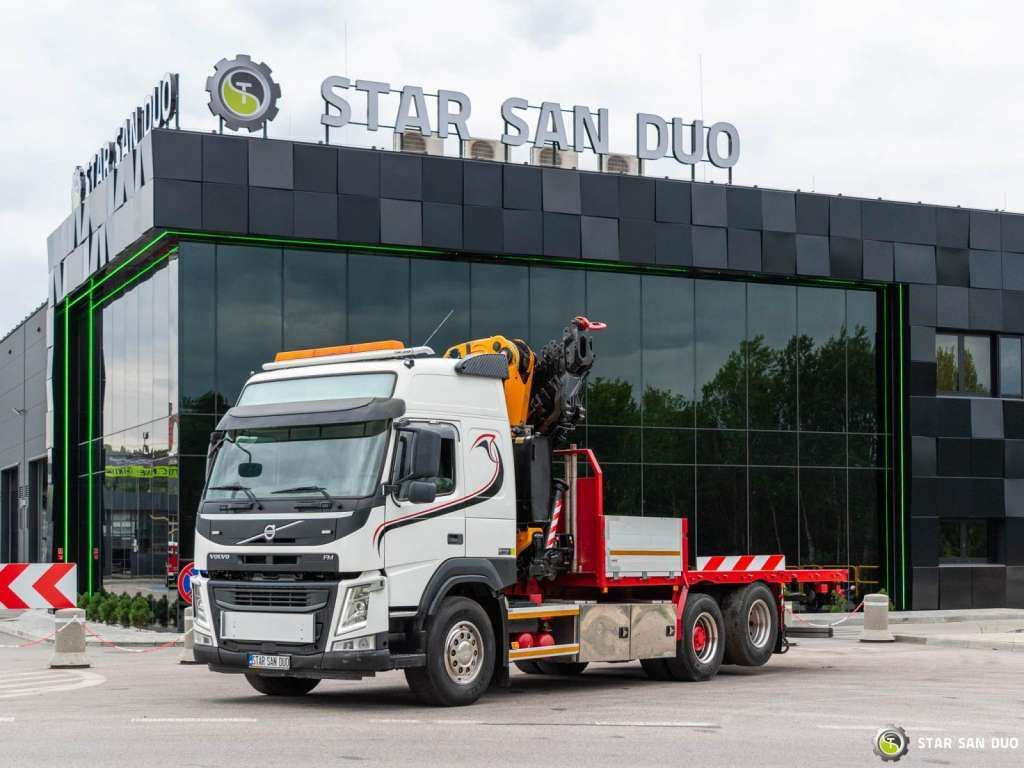 Volvo FM 450 6x2 EFFER 395/8S Euro 6 Crane Winch - Kravas auto ar manipulatoru: foto 4 Volvo FM 450 6x2 EFFER 395/8S Euro 6 Crane Winch - Kravas auto ar manipulatoru: foto 4