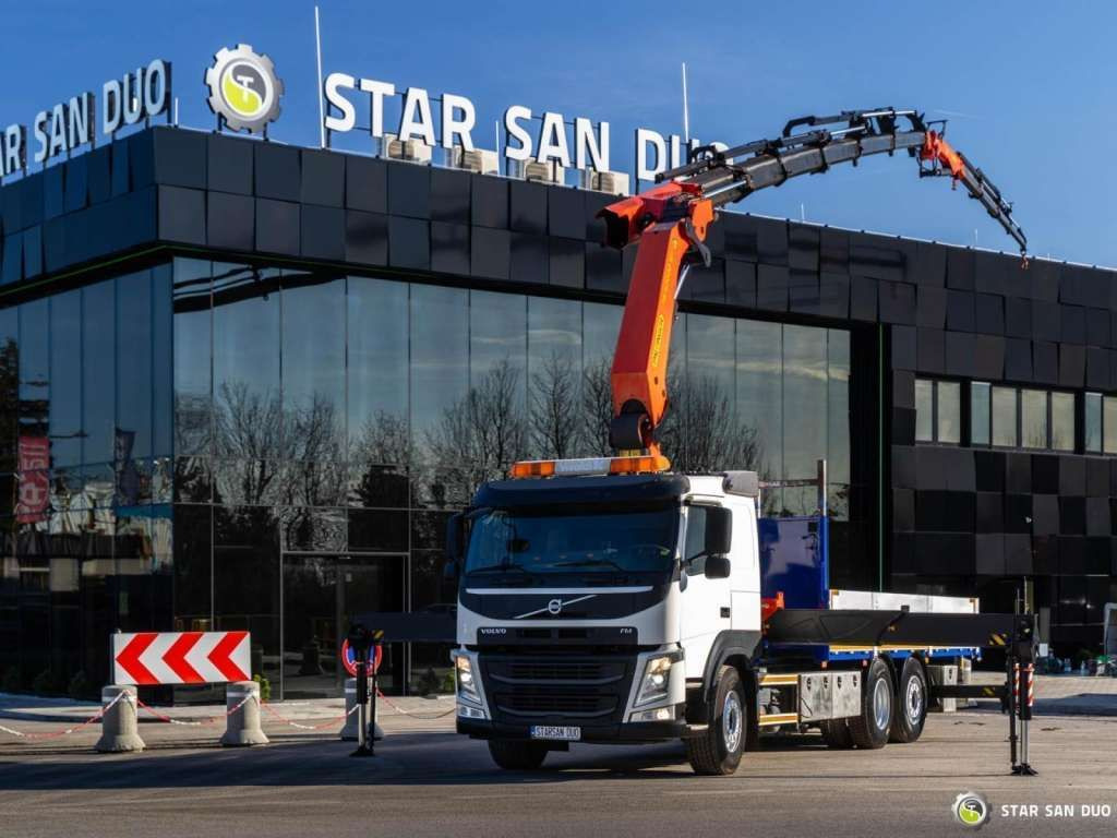 Volvo FM 460 6x2 PALFINGER PK 42002 FLY JIB Crane Eu - Kravas auto ar manipulatoru: foto 1 Volvo FM 460 6x2 PALFINGER PK 42002 FLY JIB Crane Eu - Kravas auto ar manipulatoru: foto 1