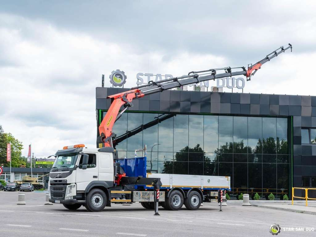Volvo FM 460 6x2 PALFINGER PK 42002 FLY JIB Crane Eu - Kravas auto ar manipulatoru: foto 1 Volvo FM 460 6x2 PALFINGER PK 42002 FLY JIB Crane Eu - Kravas auto ar manipulatoru: foto 1