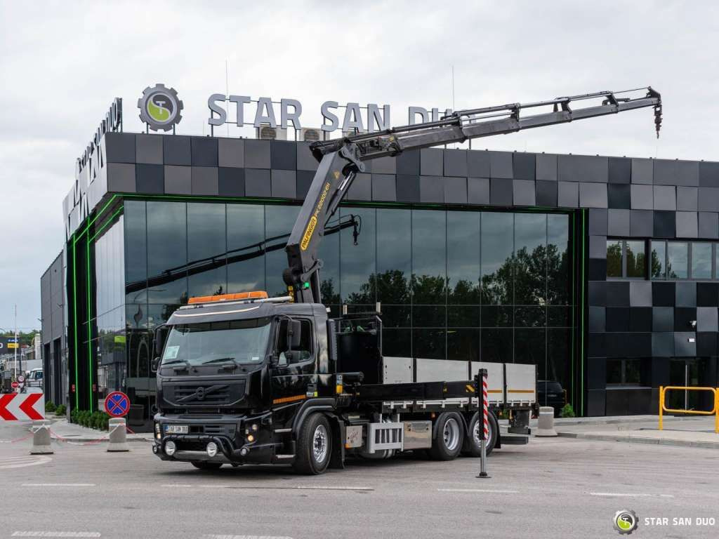 Volvo FMX 370 6x2 PALFINGER PK 22002 EH Crane Kran - Kravas auto ar manipulatoru: foto 1 Volvo FMX 370 6x2 PALFINGER PK 22002 EH Crane Kran - Kravas auto ar manipulatoru: foto 1
