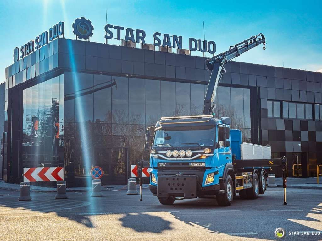 Volvo FMX 410 6x2 PALFINGER PK 18002 Crane 340 Hours - Kravas auto ar manipulatoru: foto 1 Volvo FMX 410 6x2 PALFINGER PK 18002 Crane 340 Hours - Kravas auto ar manipulatoru: foto 1