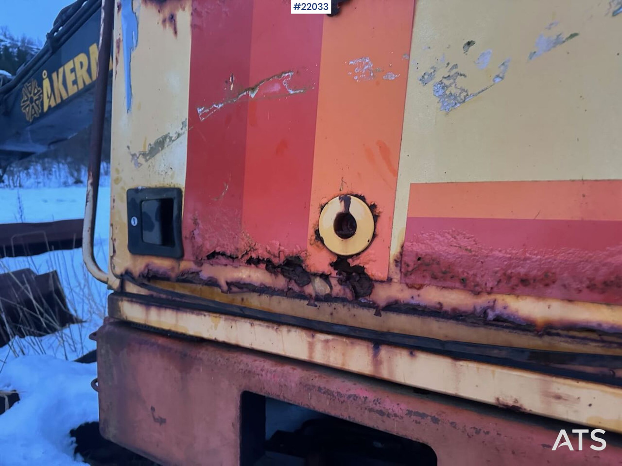 Riteņu ekskavators Åkerman H7M hjulgraver m/ skuffe: foto 32