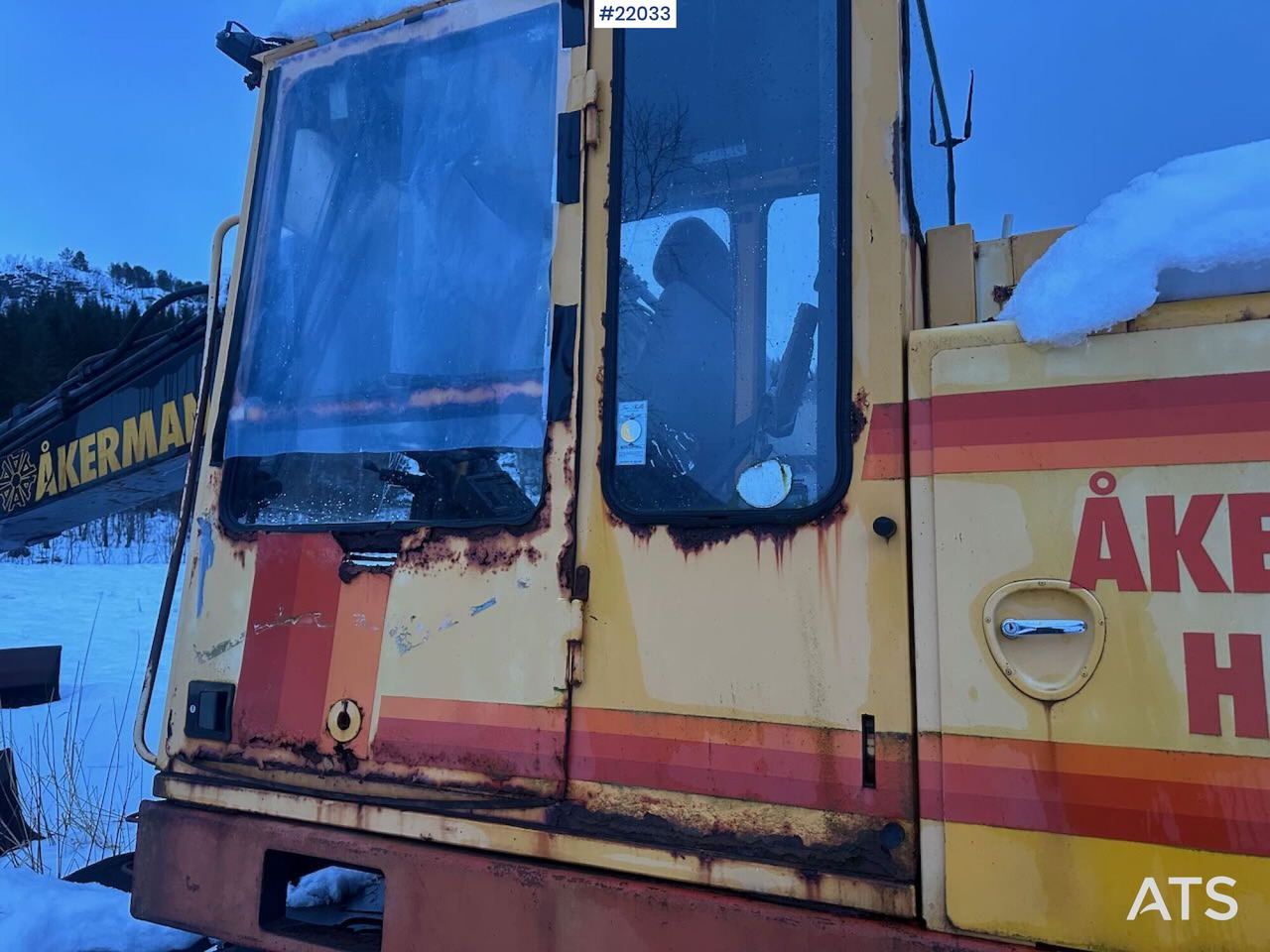 Riteņu ekskavators Åkerman H7M hjulgraver m/ skuffe: foto 20