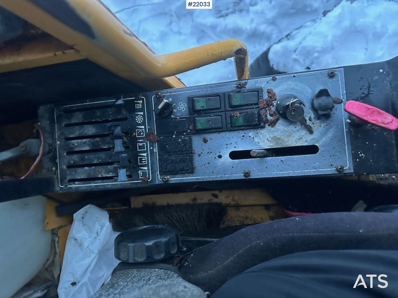 Riteņu ekskavators Åkerman H7M hjulgraver m/ skuffe: foto 29