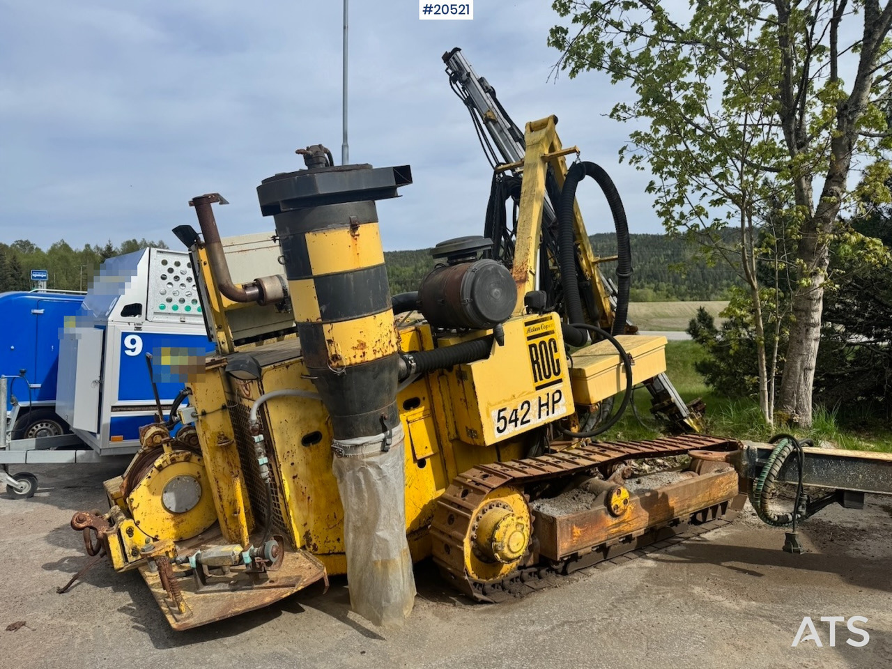 Atlas Copco 542 - Urbšanas mašīna: foto 1 Atlas Copco 542 - Urbšanas mašīna: foto 1