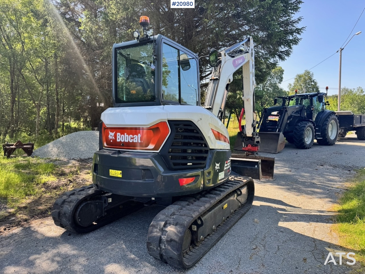 Bobcat E55Z - Mini-ekskavators: foto 2 Bobcat E55Z - Mini-ekskavators: foto 2