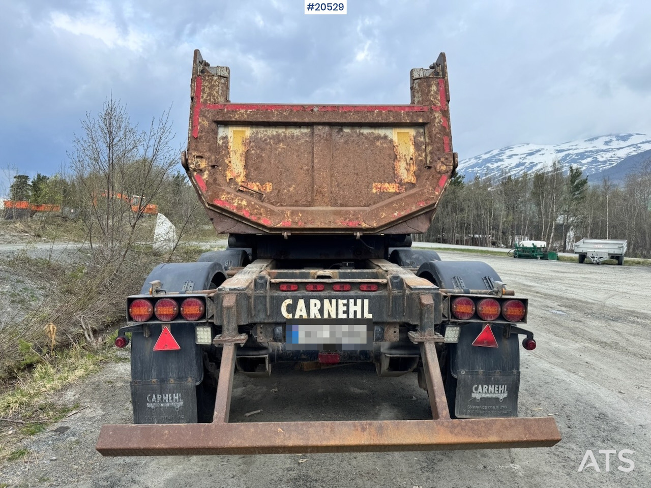 Carnehl Tippsemi - Puspiekabe pašizgāzējs: foto 4 Carnehl Tippsemi - Puspiekabe pašizgāzējs: foto 4