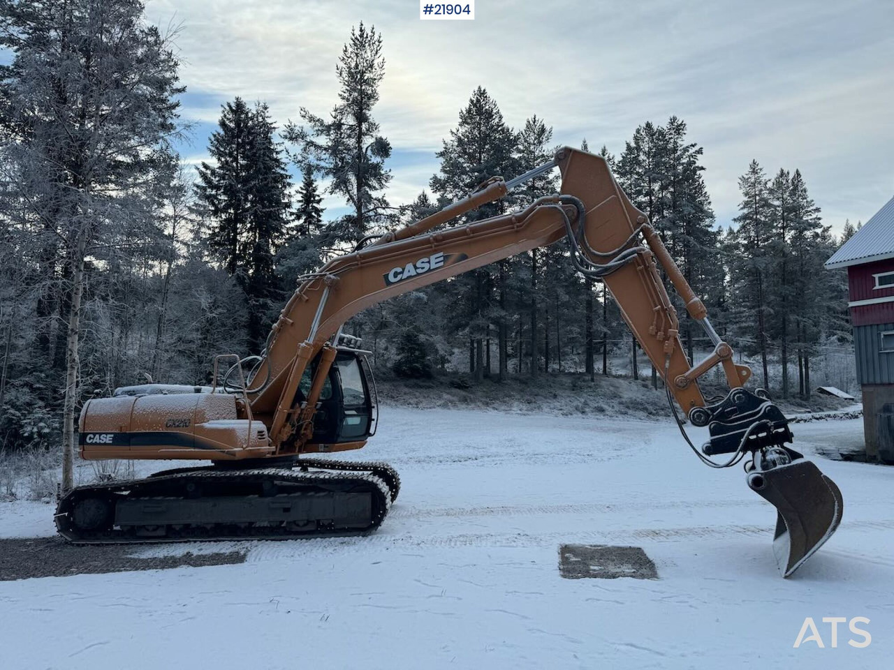 Case CX210 Beltegraver m/ tilt og pusseskuffe. SE VIDEO - Kāpurķēžu ekskavators: foto 3 Case CX210 Beltegraver m/ tilt og pusseskuffe. SE VIDEO - Kāpurķēžu ekskavators: foto 3