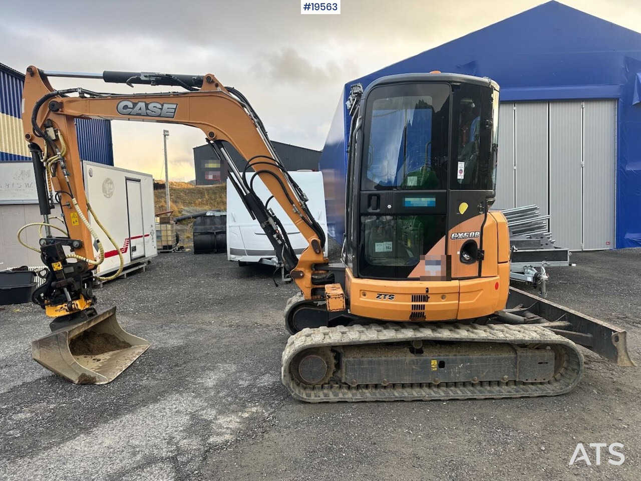 Case CX50B gravemaskin m/ rototilt, hammer, klype og 3 skuffer. Lavt timetall! - Ekskavators: foto 4 Case CX50B gravemaskin m/ rototilt, hammer, klype og 3 skuffer. Lavt timetall! - Ekskavators: foto 4