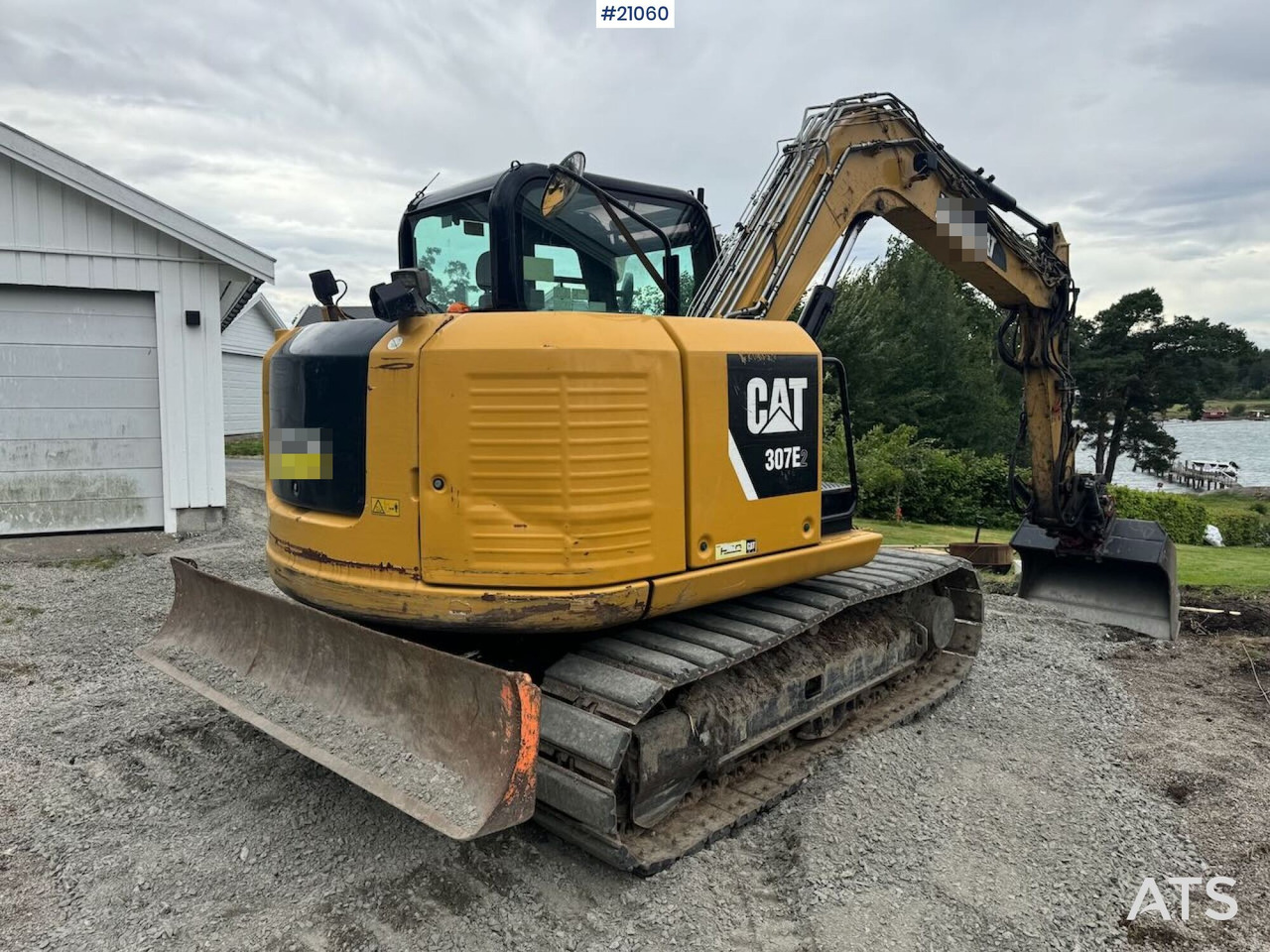 Caterpillar 307E2 - Kāpurķēžu ekskavators: foto 4 Caterpillar 307E2 - Kāpurķēžu ekskavators: foto 4
