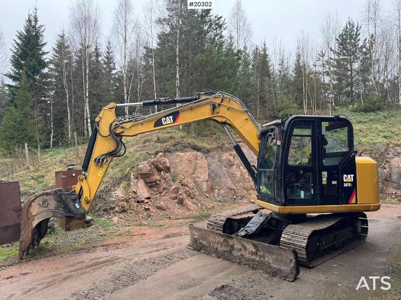 Caterpillar 307E2 - Ekskavators: foto 2 Caterpillar 307E2 - Ekskavators: foto 2