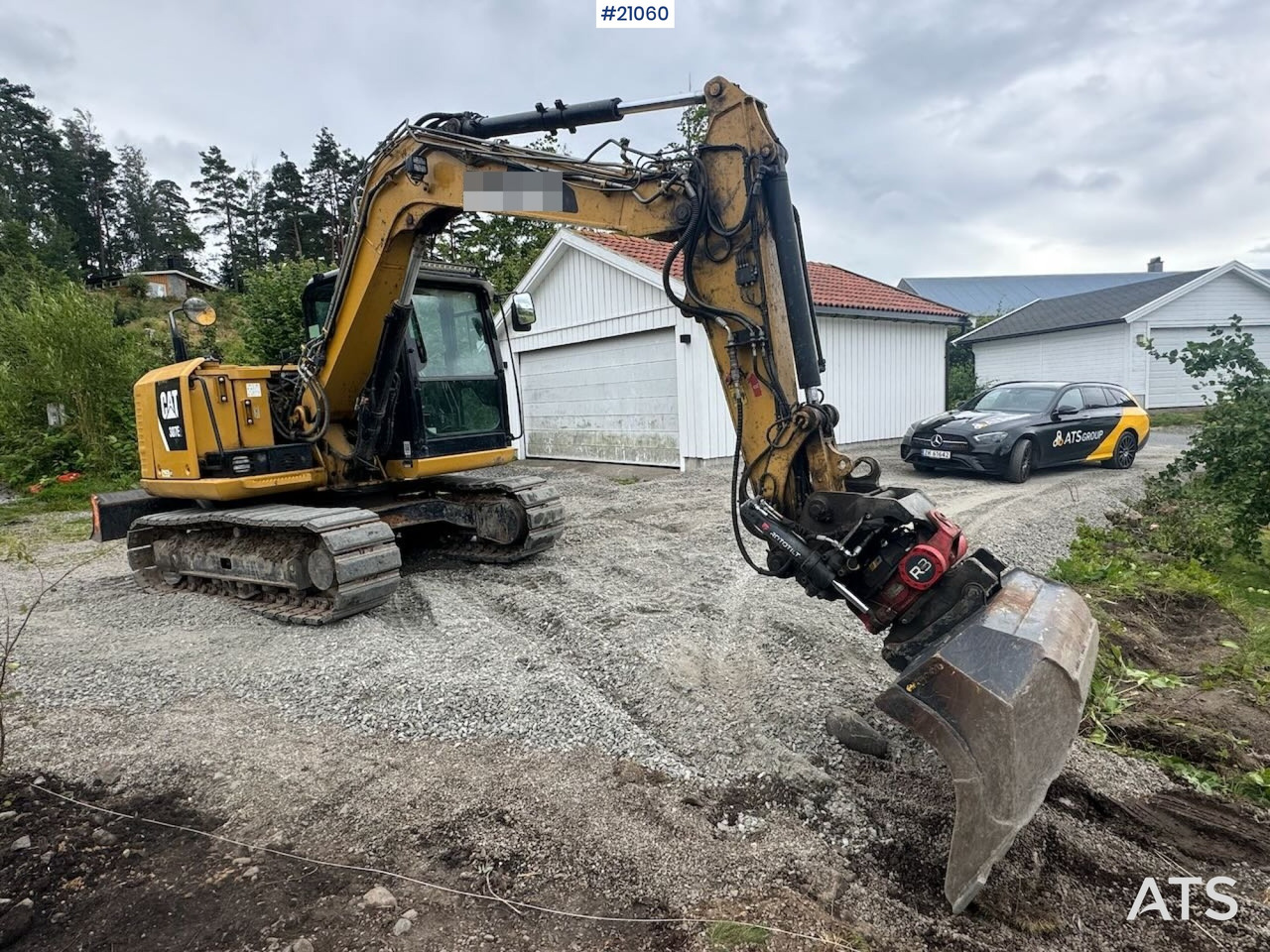 Caterpillar 307E2 - Kāpurķēžu ekskavators: foto 1 Caterpillar 307E2 - Kāpurķēžu ekskavators: foto 1