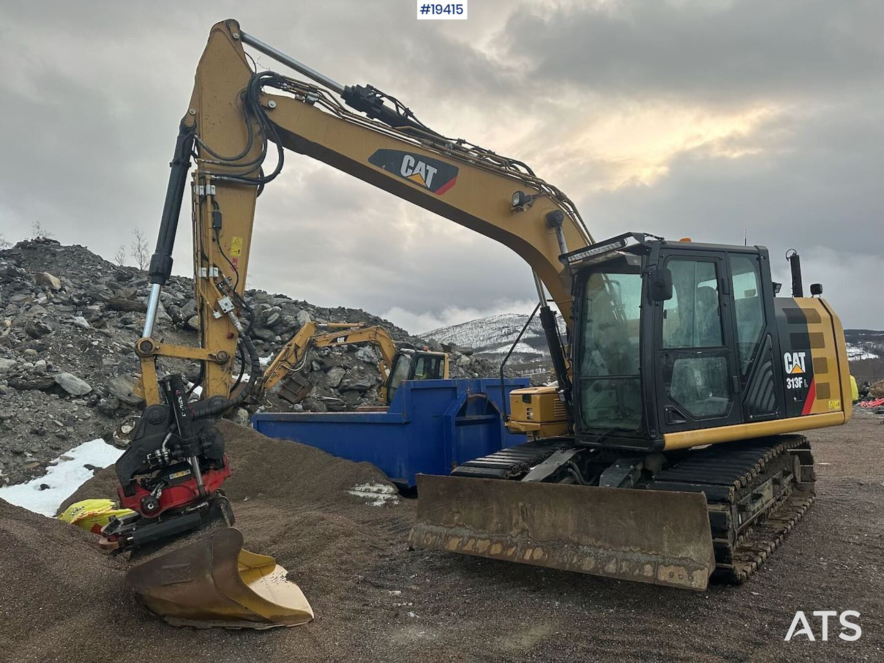 Caterpillar 313FL - Ekskavators: foto 2 Caterpillar 313FL - Ekskavators: foto 2